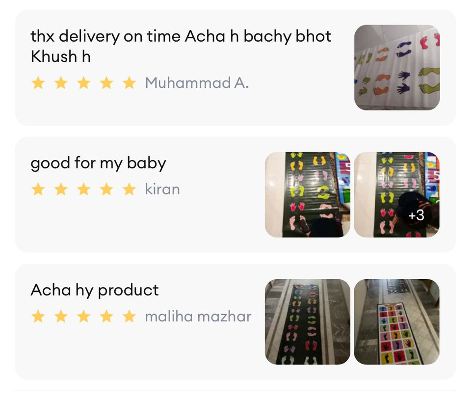 kids play sheet mat Large children brain and physical activity water proof 6ft x 2ft